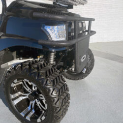 Black Golf Cart Renegade Scout Front End