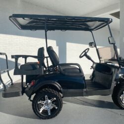 Black Renegade Recon Golf Cart 02