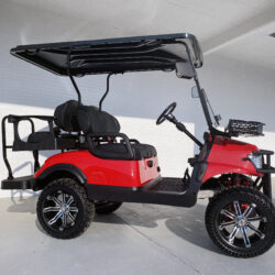Red Renegade Scout Lithium Ion Golf Cart 02