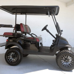 South Carolina Garnet Black Lifted Club Car Precedent Tidewater Carts LLC 03